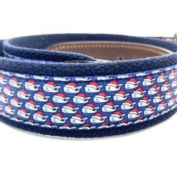Vineyard Vines Other - Vineyard  Vines Holiday Whale Canvas Belt NWT